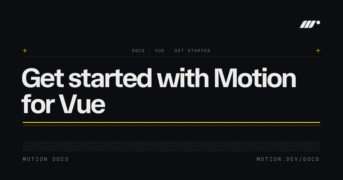 Get started with Vue animations | Motion Vue